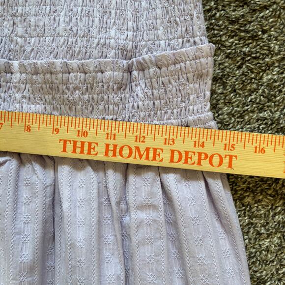 Lost + Wander Revolve Angel in Disguise Maxi Dress S Purple Lavender Smocked NWT - Picture 5 of 10